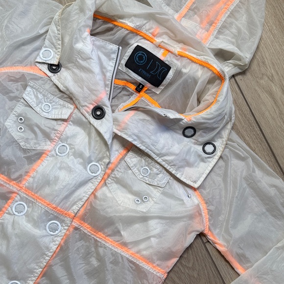 Hurley X Disneys Tron Legacy Lightweight Foldable Windbreaker Jacket Size S - Picture 1 of 10